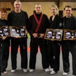 Hapkido - Dan-/Kupprüfung - Meister Guido Böse führt Schwerter Sportler zum Schwarzgurt