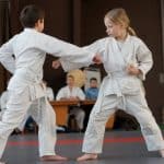 Karate - Kupprüfung - Erfolgreiche Prüfung im Shotokan Karate